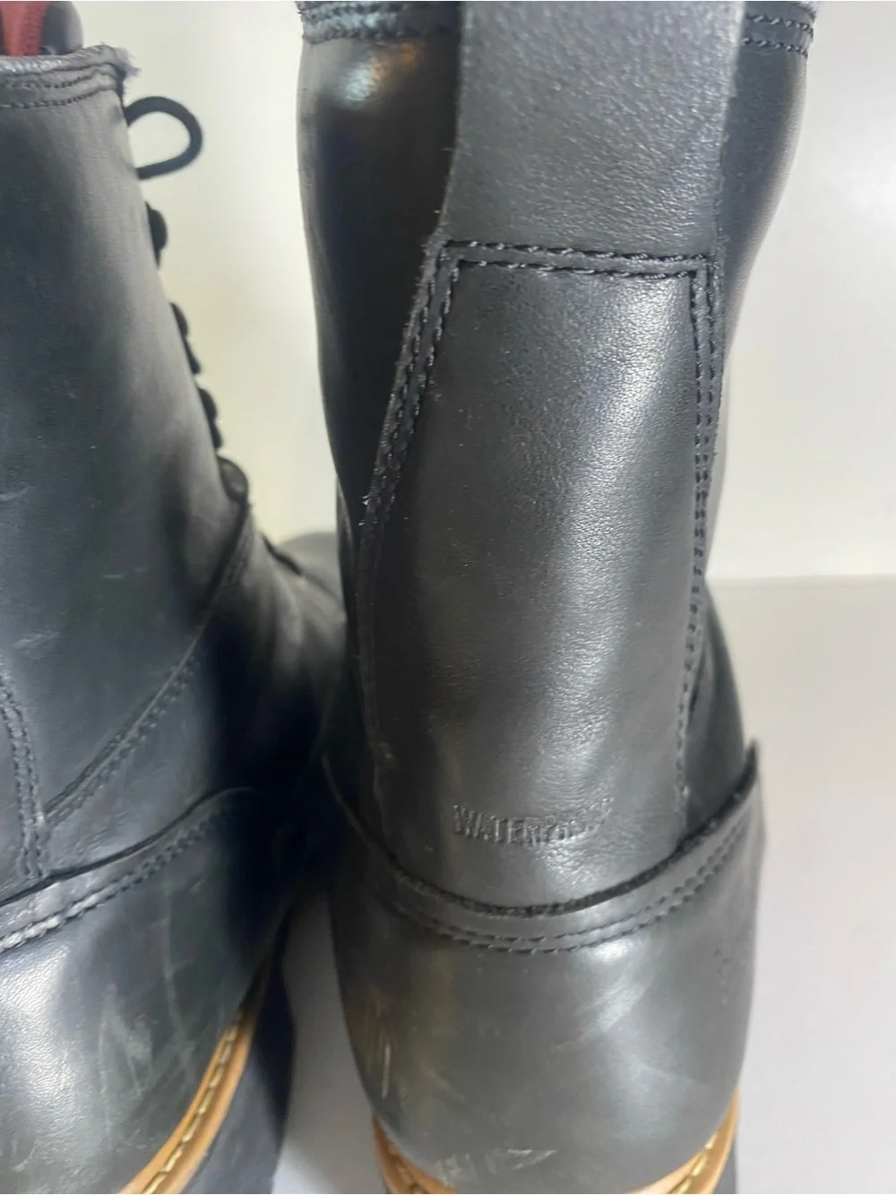 Wolverine Snyder Insulated Steel Toe Black Leather Boots Size 14M